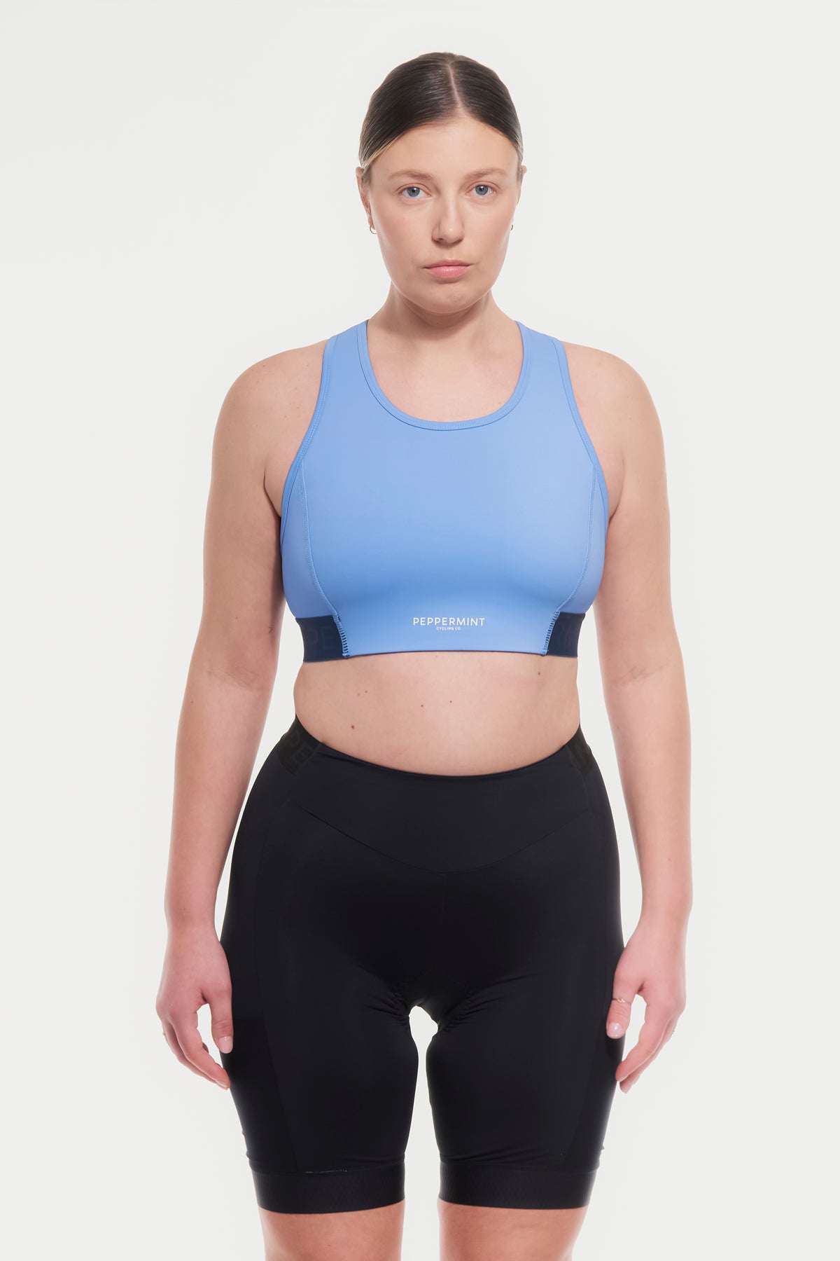 Brassière de sport à encolure haute