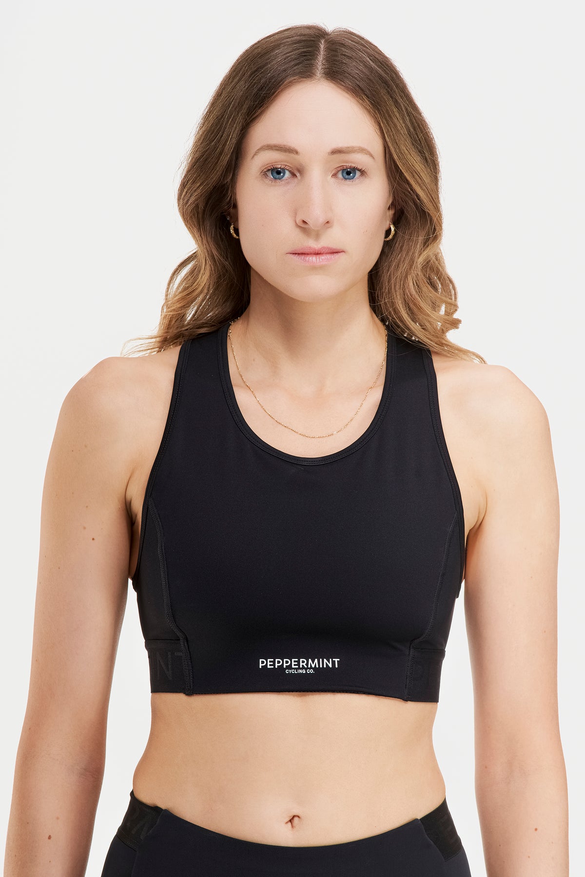 Brassière de sport à encolure haute