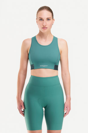 Brassière de sport à encolure haute